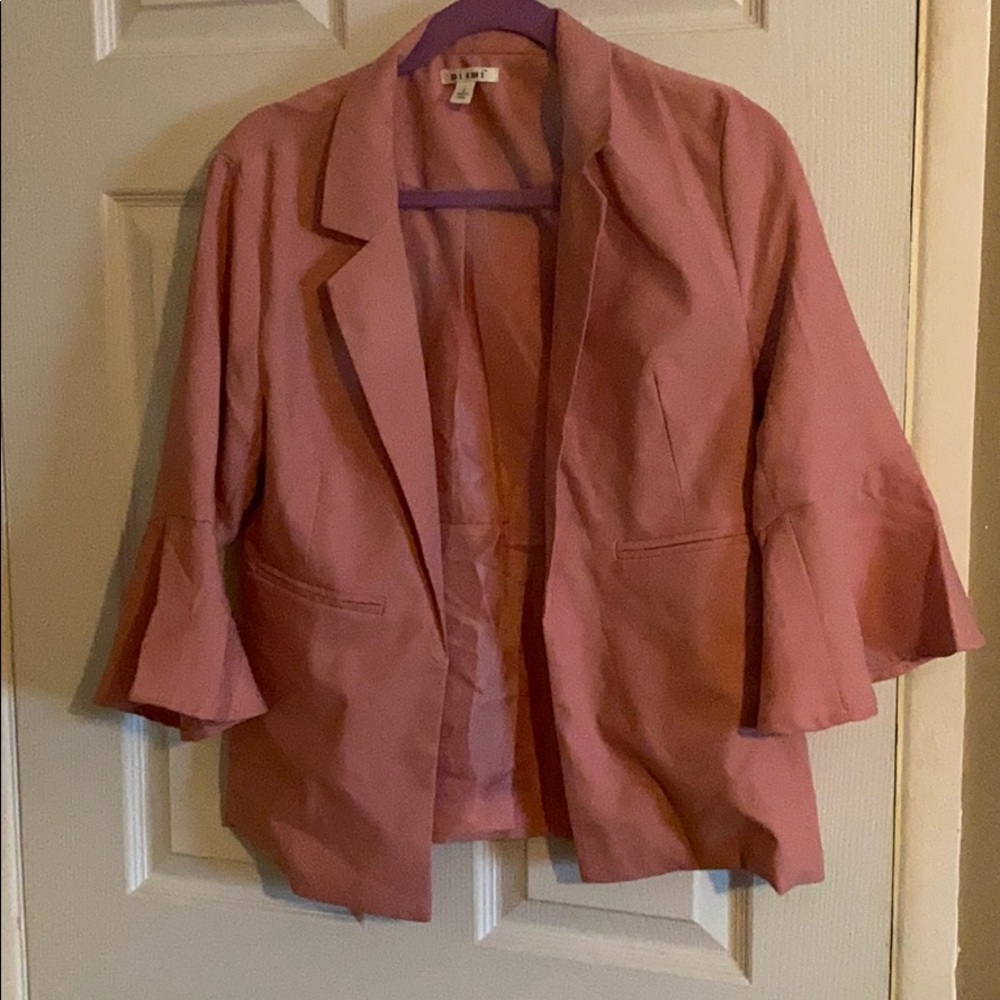 Pink blazer